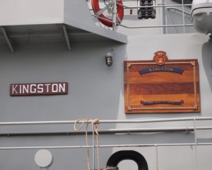 HMCS KINGSTON's Name and Battle Honours