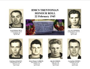 HMCS TRENTONIAN Honour Roll