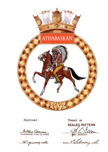 HMCS ATHABASKAN was given her name for the Canadian First Nations language group.