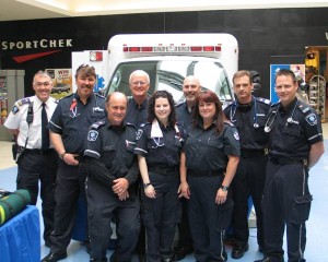 Paramedics draw strength and support from each other.