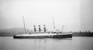 SS Prince George. Photograph by Walter E. Frost