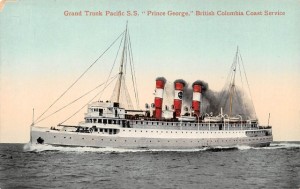 Postcard SS Prince George