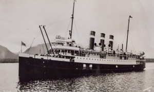 SS Prince George after her return to passenger service. Photograph by Walter E. Frost