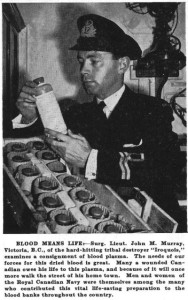 Photo courtesy, The Crow's Nest Magazine, Special Edition, June 1945, Volume. 3 Number 12