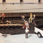 Laying the Last Piece of Track -Trenton Subdivision in N Scale