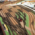 Ballasting the Freight Yard -Trenton Subdivision in N scale