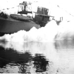 Launching HMCS SUDBURY