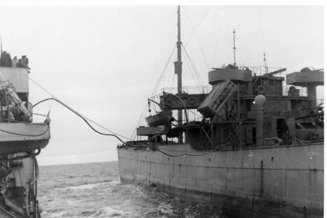 Refueling At Sea