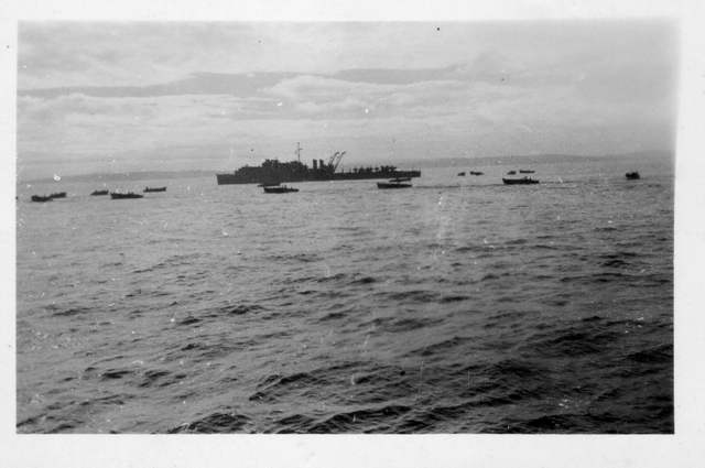 USN Landing Ship -Normandy