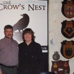 Roger Visits the Historic Crowsnest Officers Club in St. John’s, NF. and Meets Vice-Adm McFadden