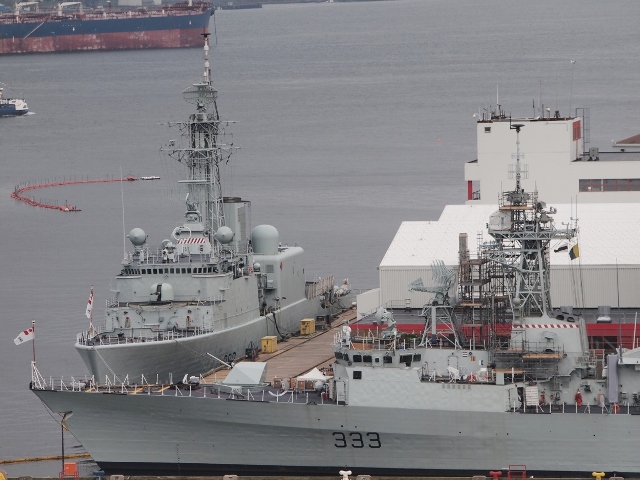 HMC Ships TORONTO and IROQUOIS