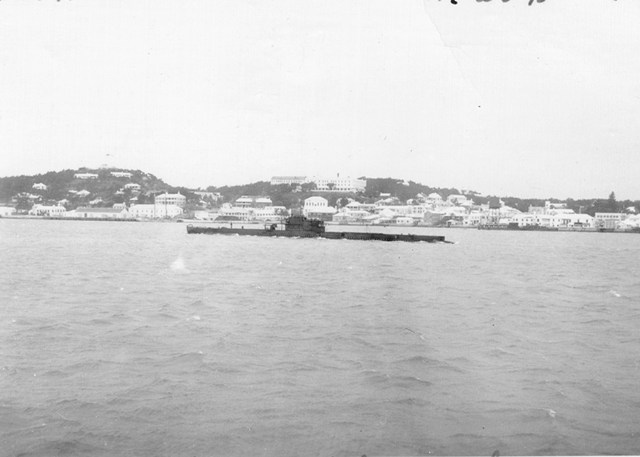 Italian Submarine in Bermuda