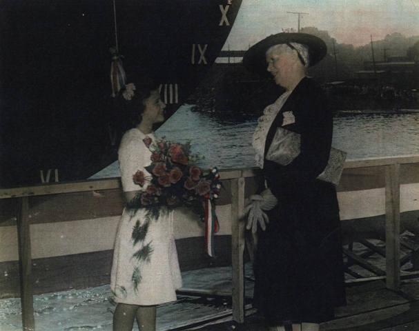 HMCS TRENTONIAN Christening