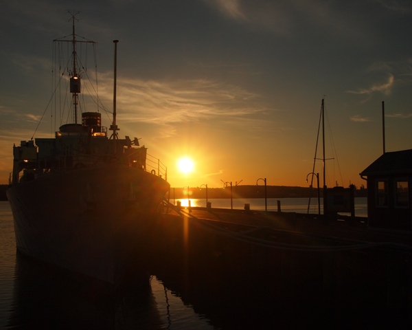 HMCS SACKVILLE Sunrise