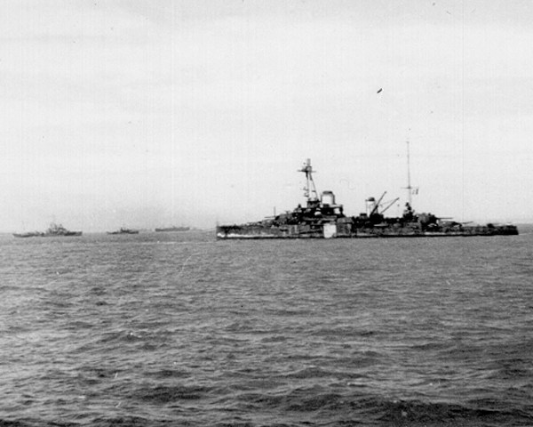 Free French battleship CORBET
