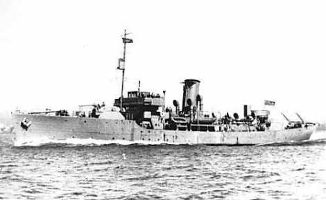 HMCS SHAWINIGAN, lost with all hands on 24 November 1944.  Photo courtesy Naval Museum of Manitoba.