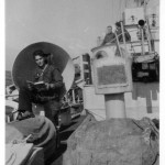 HMCS MAYFLOWER at Sea