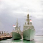HMCShips OTTAWA and ATHABASKAN