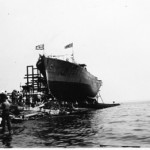 Corvette Launching -Kingston Shipbuilding Yard
