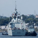 HMCS MONTREAL and GLENEVIS