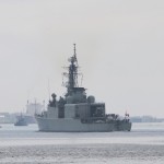 HMCS IROQUOIS Arriving Halifax