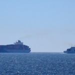 HMCS CHARLOTTETOWN Proceeds to Sea