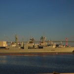 Sunrise Over the RCN Dockyard