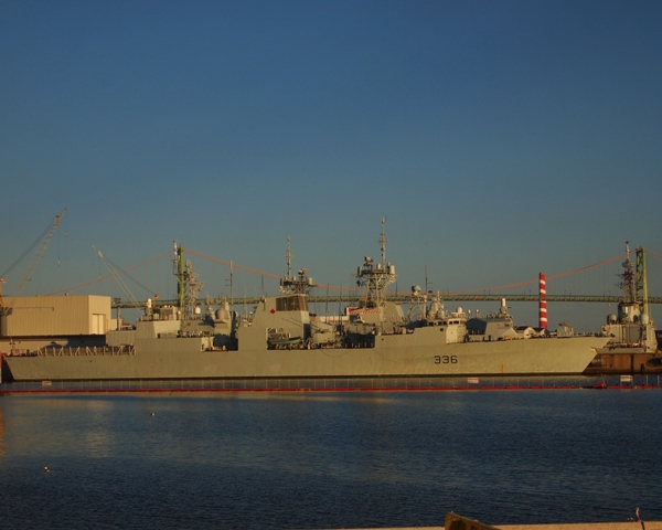 Sunrise in HMC Dockyard