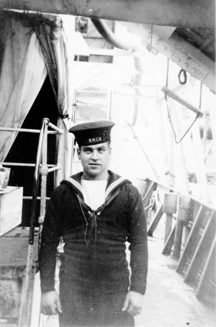 Able Seaman Thomas Riley, RCNVR.
