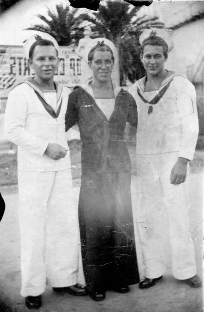 RCN Sailors on Leave Casablanca