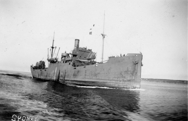 Merchant Ship Underway