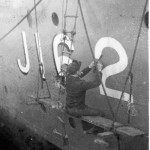 Painting Ship HMCS WASAGA