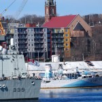HMCSships CHARLOTTETOWN and SACKVILLE