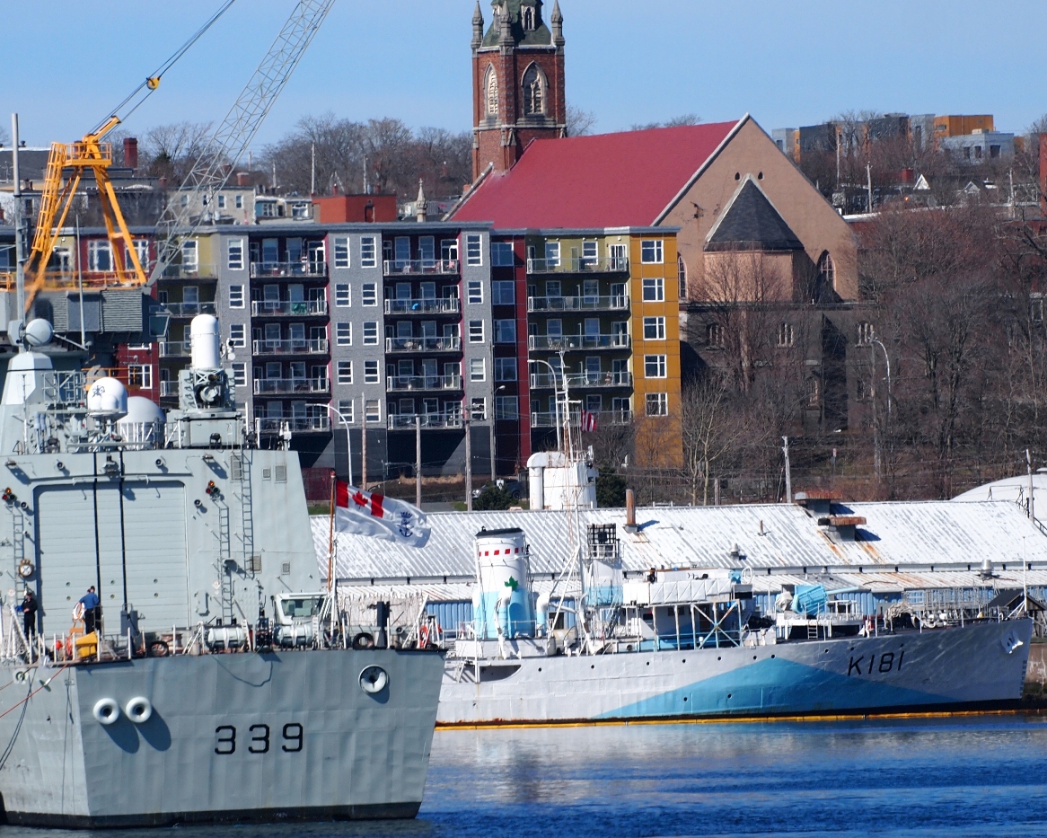 HMCShips CHARLOTTETOWN and SACKVILLE