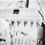 HMCS WASAGA’s Bridge Iced