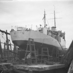HMCS WASAGA in Refit