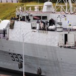 HMCS TORONTO Locking Through