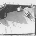 Painting HMS PUNCHER’s Anchor