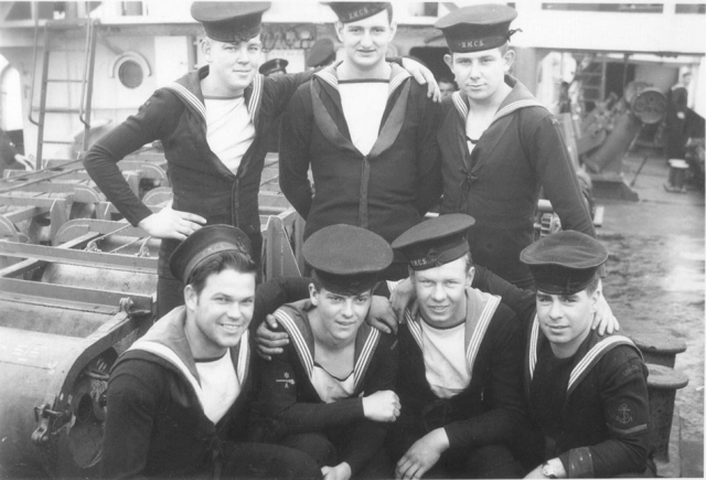 RCN Sailors Ready to Go Ashore
