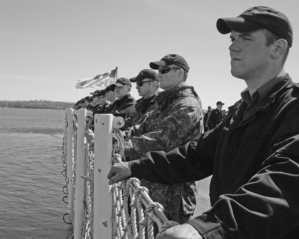 HMCS MONTREAL Manning Ship