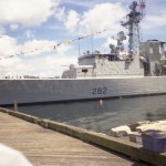 HMCS ATHABASKAN Dressed Overall