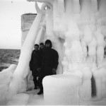 Clearing Ice HMCS WASAGA