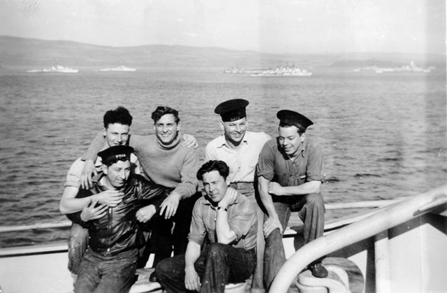 HMS PUNCHER RCN Sailors