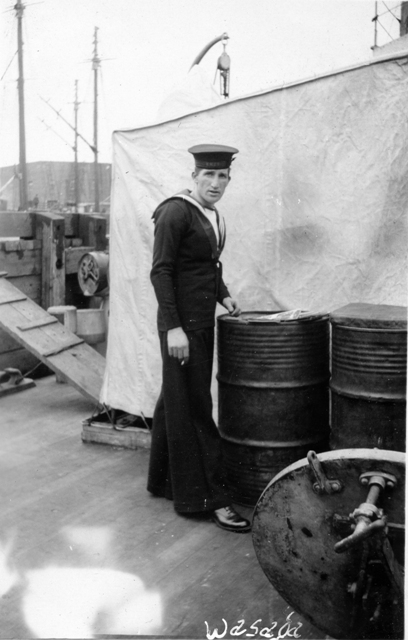 Wm. Black in HMCS WASAGA