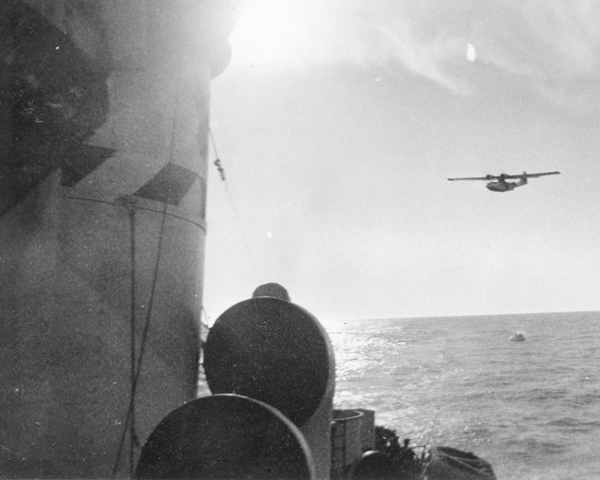 HMS ARVIDA with Catalina