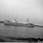Merchant Ship at Anchor