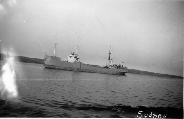 Merchant Ship at Anchor