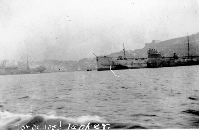 Torpedoed Tanker -St. John`s, NF.