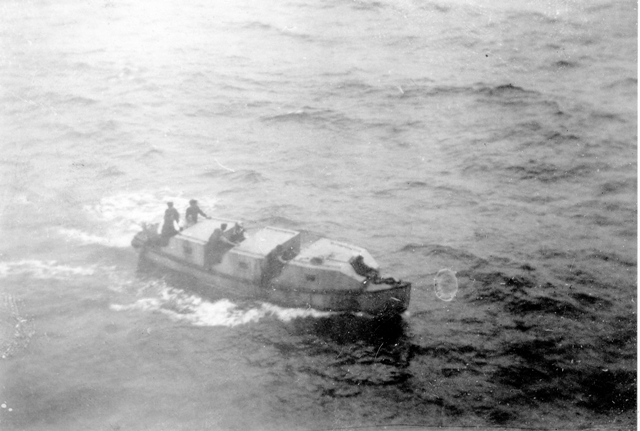 HMS PUNCHER's Duty Boat