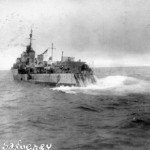 Collision -HMCS SAGUENAY (1st)